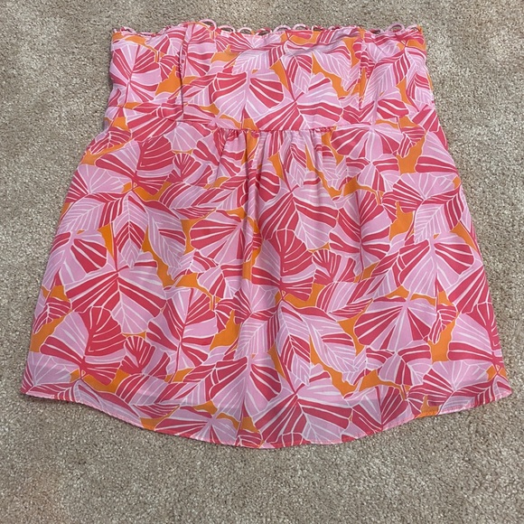 EXTREMELY RARE VINTAGE Lilly Pulitzer Woman’s Strapless Blouse Top size 4 - Picture 12 of 16